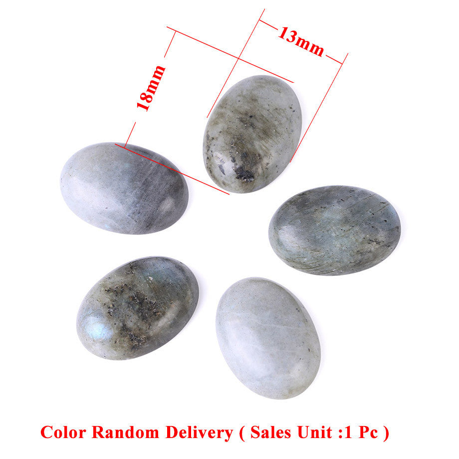 Gemstone Labradorite cabochon flat bottom ring face