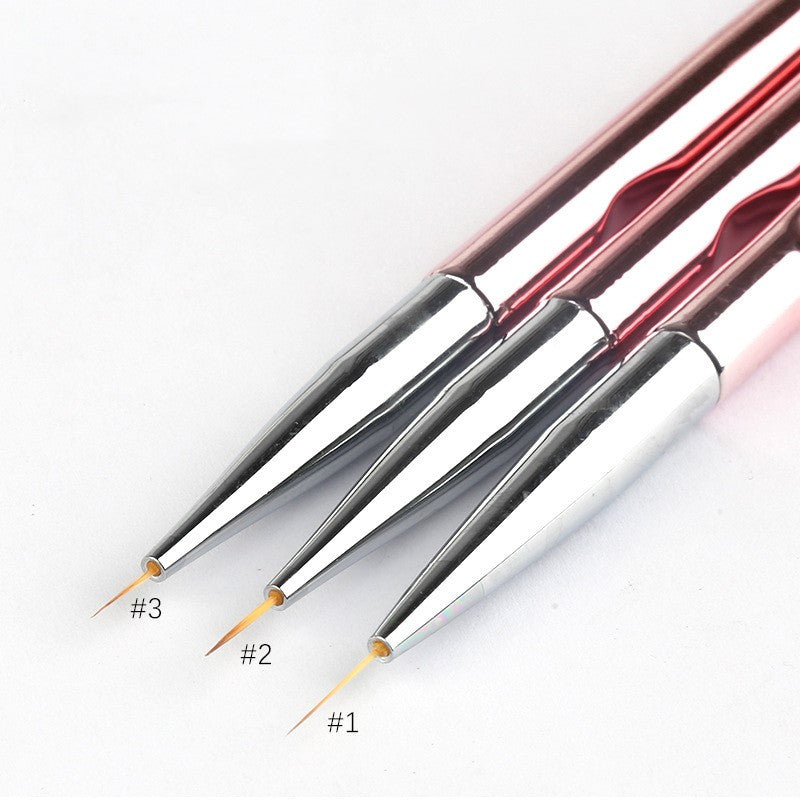 Three sets of nail pens