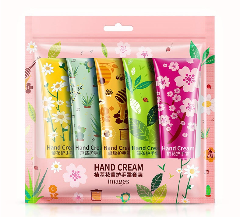 Floral Moisturizing Hand Cream Set Ladies Water