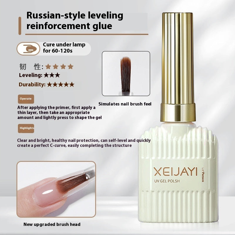 XEIJAYI Glass Sealing Layer Reinforced Bottom Nail Tip Adhesive Wear Nail Polish Gel