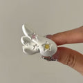 XINGX Angel Wings Colorful Zircon Hairpin Compact