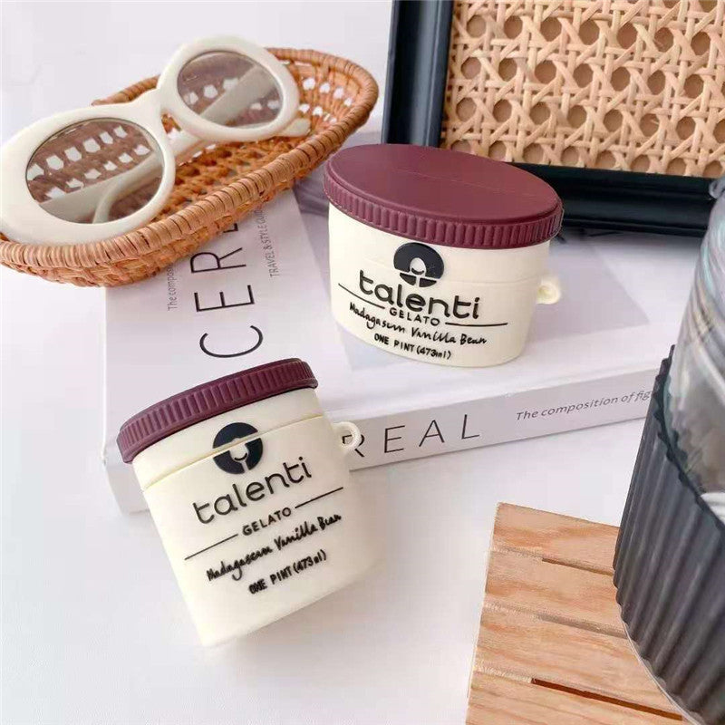 Creative Ice Cream Bluetooth Earphone Case