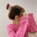 Cute Plush Pops Hair Ring Bracelet