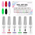 LimeGirl Nail Art Drawing Glue Phototherapy Painted Glue Spray Paint