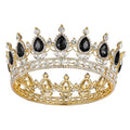 Baroque Diamond Bridal Crown Headdress