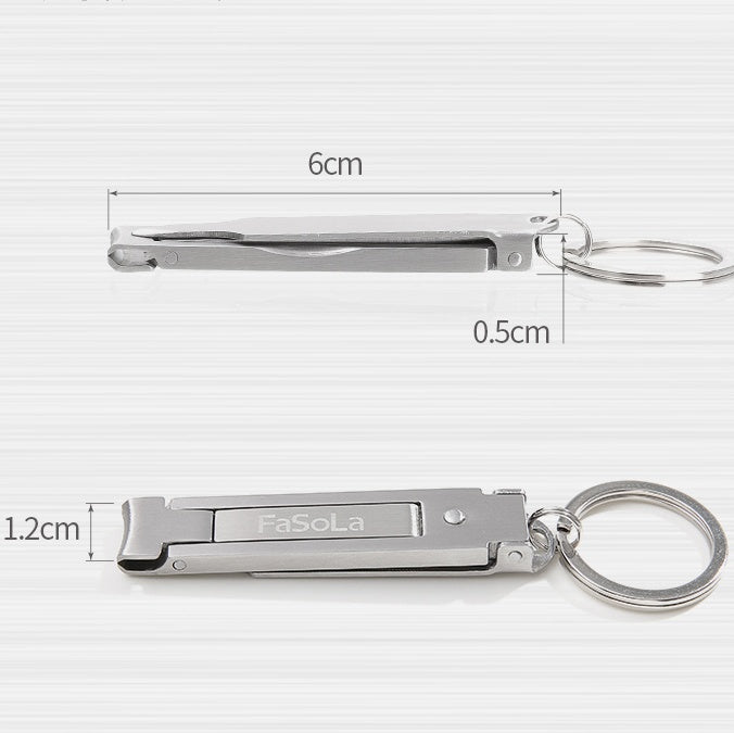Creative folding nail clippers