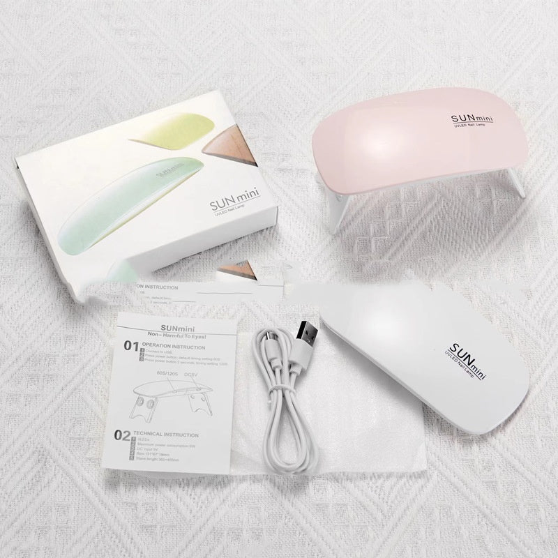 Sun Mini Nail Polish Glue Baking Lamp Light Therapy Machine
