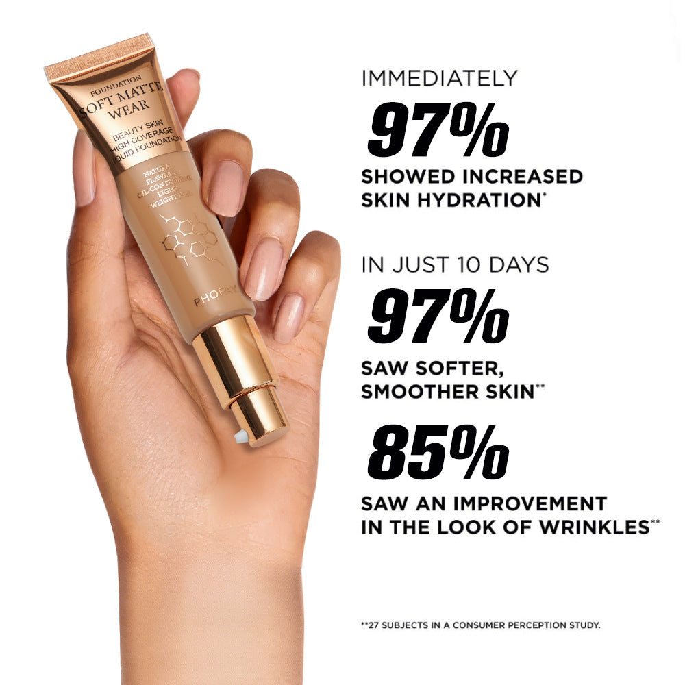Long-lasting Concealer Foundation For Oily Skin That Doesn't Cake