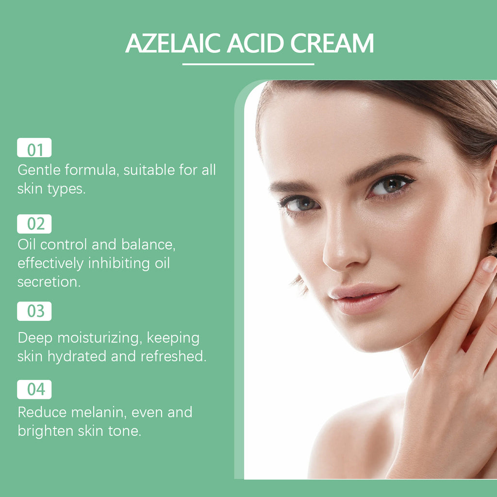 WEST MONTH Azelaic Acid Essence Cream Care Moisturizing And Nourishing Facial Oil Control Hydrating Mild Refreshing Cream