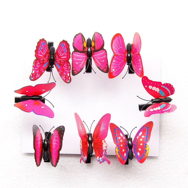 Simulation Butterfly Beautiful Wedding Party Headdress Hairpin