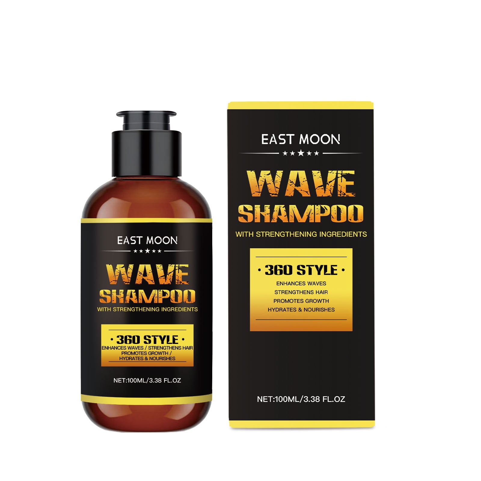 East Moon Men's Hair Care Shaping Wave Hair Oil