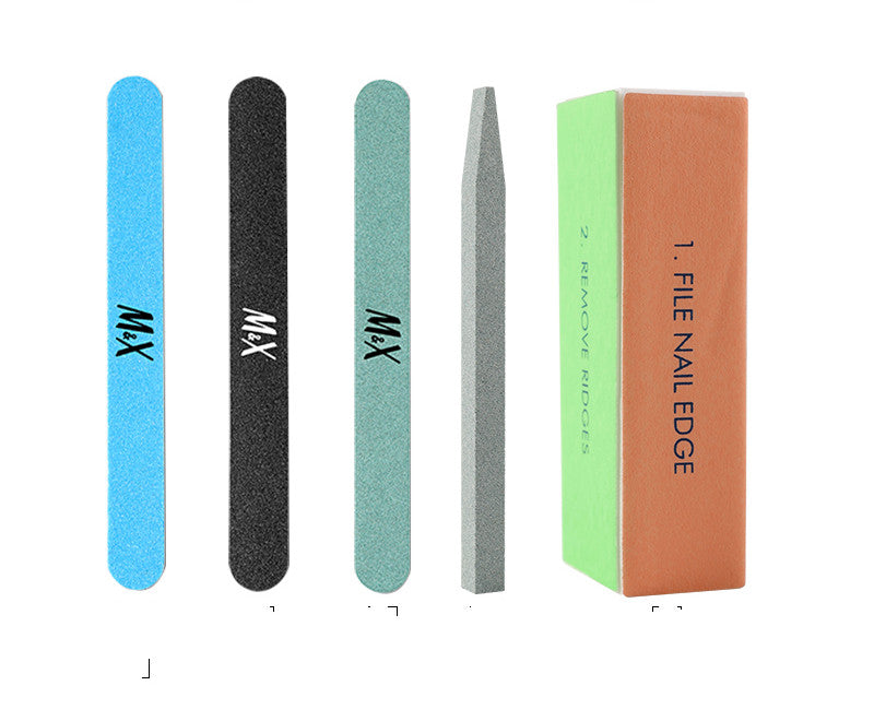 M&X Nail Polish Nail Sand Strips