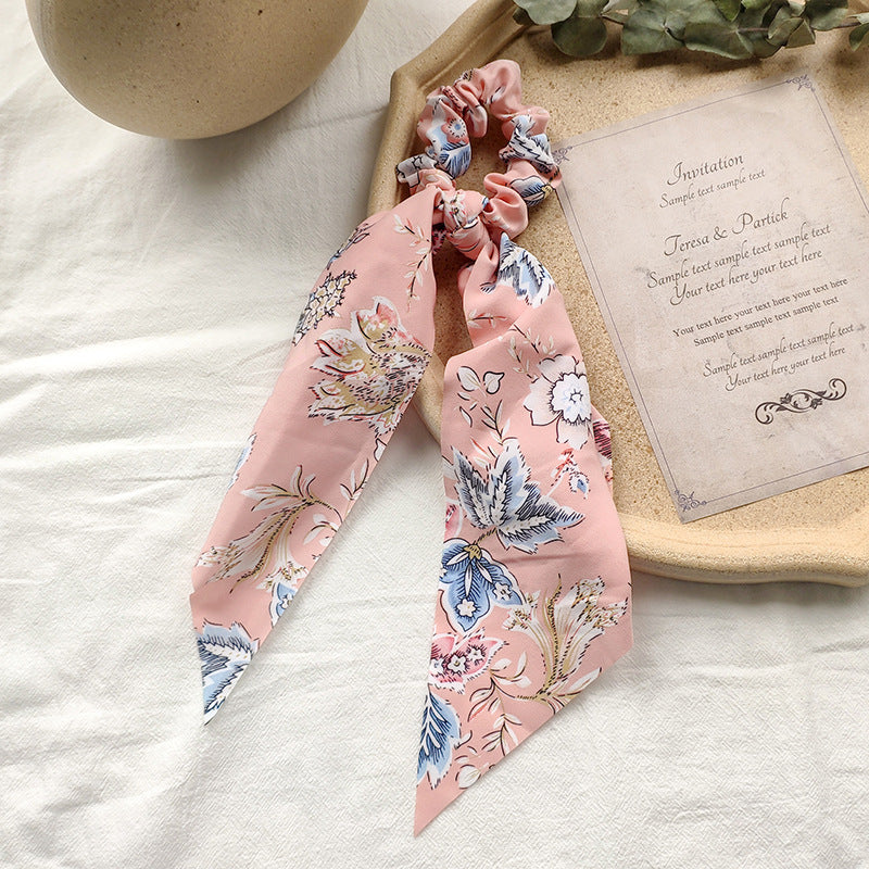 Triangle scarf tie hair rope