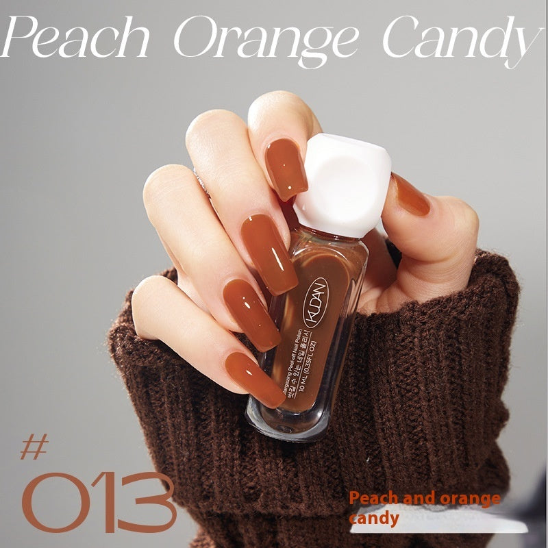 Kudan Water-based Nail Polish Peelable Quick-drying Baking-free Long-lasting Summer Macaron Popular Color