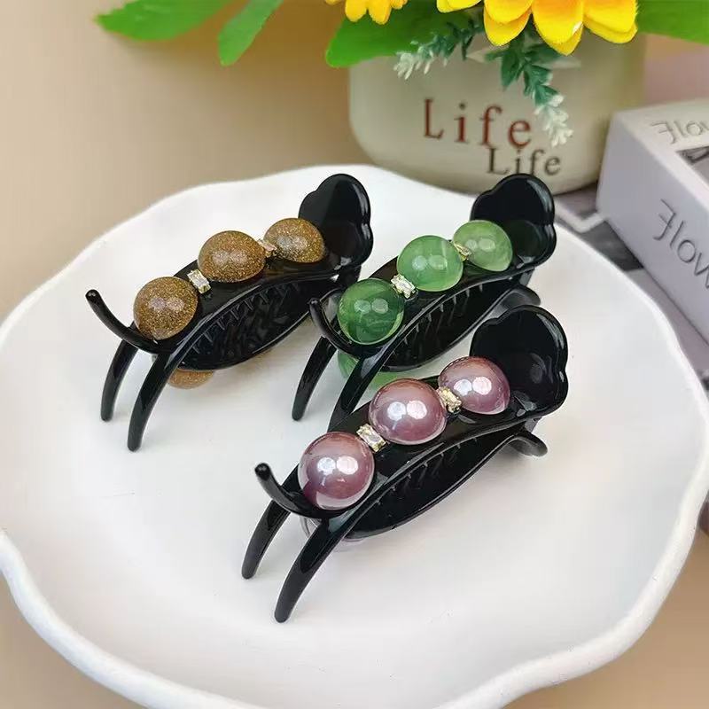 Female Creative Korean Version Temperament Pea Barrettes