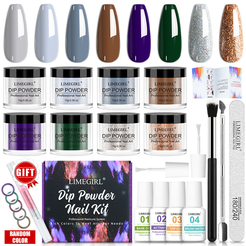 LimeGirl Nail Soaking Powder Tool Set