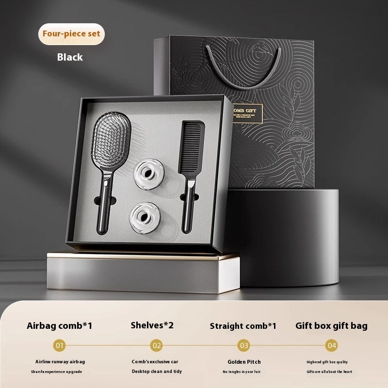 Airbag Comb Gift Set Light Luxury And Simplicity Style Business Suit