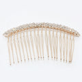One Word Love Sun Flower Diamond Bangs Hair Comb