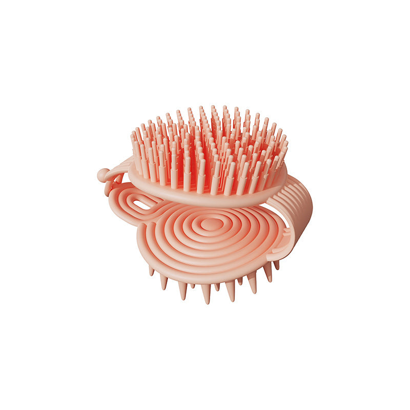 Soft Rubber Double-sided Shampoo Brush Massager