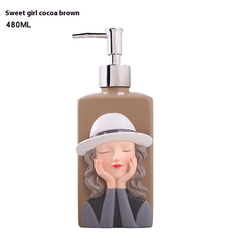 Shower Gel Shampoo Hand Sanitizer Bottle Resin Craft Gift