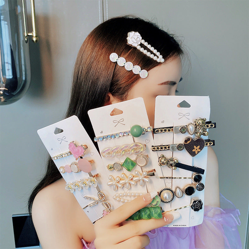 South Korea Temperament BB Clip Barrettes Back Head Side Clip