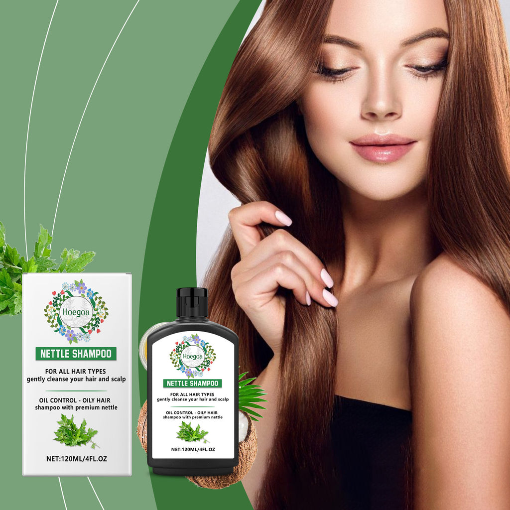 HoeGoa Nettle Grass Shampoo Improves Scalp Cleaning