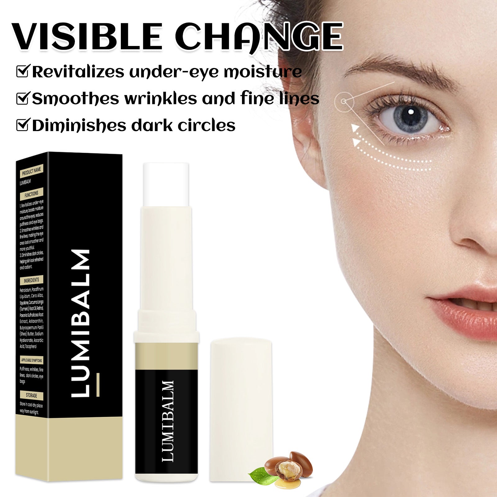 Eye Cream Stick Hydrating Moisturizing And Nourishing Care