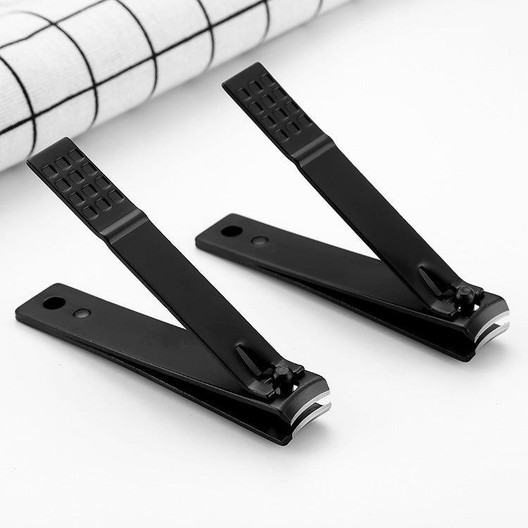 Black single practical nail clippers