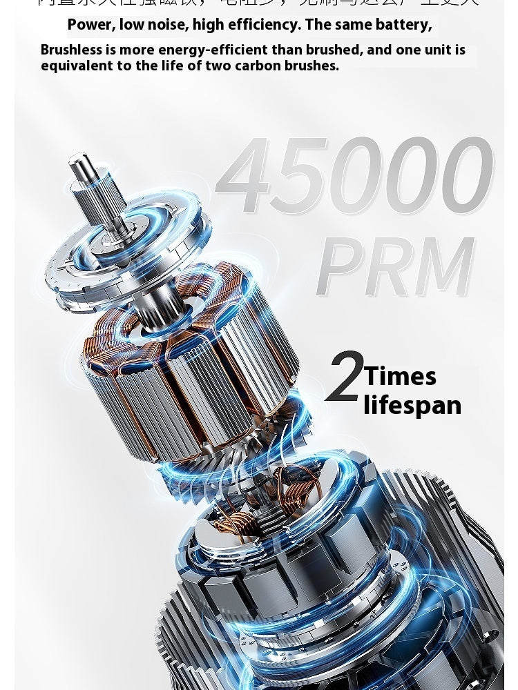 Plug In Brushless Nail Polisher