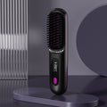 LCD USB Charging Ceramic Heating Electric Portable Straight Comb