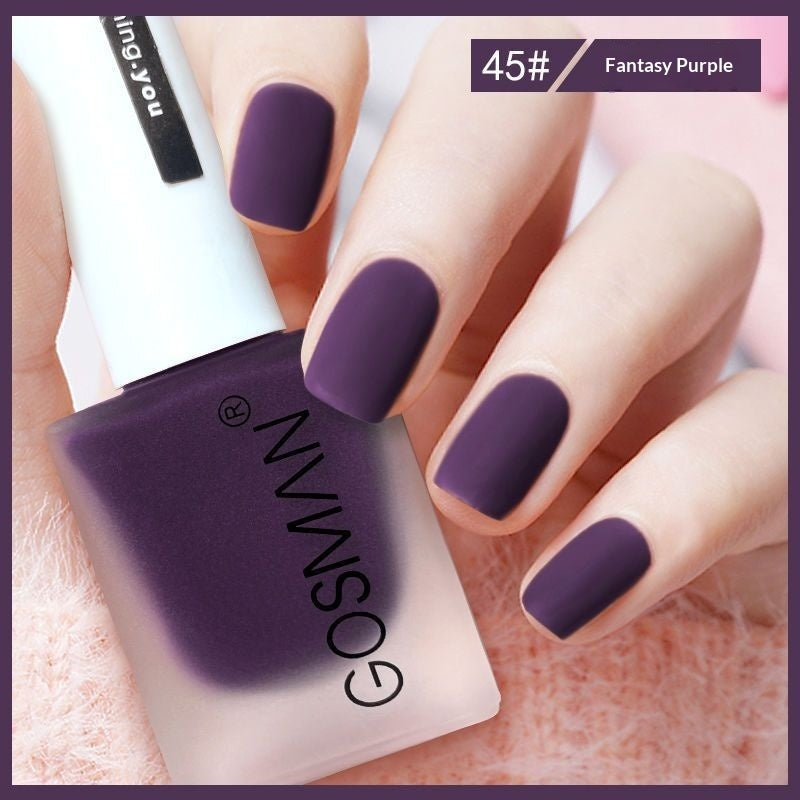 Gosman Quick-dry Matte Nail Polish, Non-peel