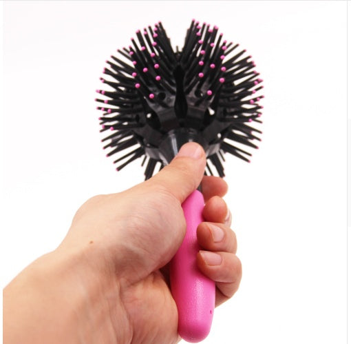 3D spherical air molding comb 3d spherical molding comb Korean hair comb