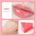 Lipstick Cute Cheese Lip Balm Temperature Change Moisturizing