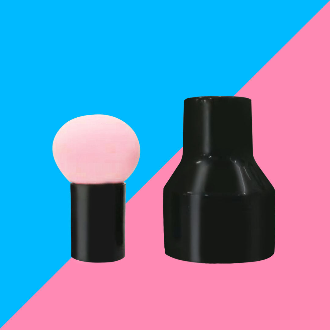 Mushroom head sponge beauty puff set