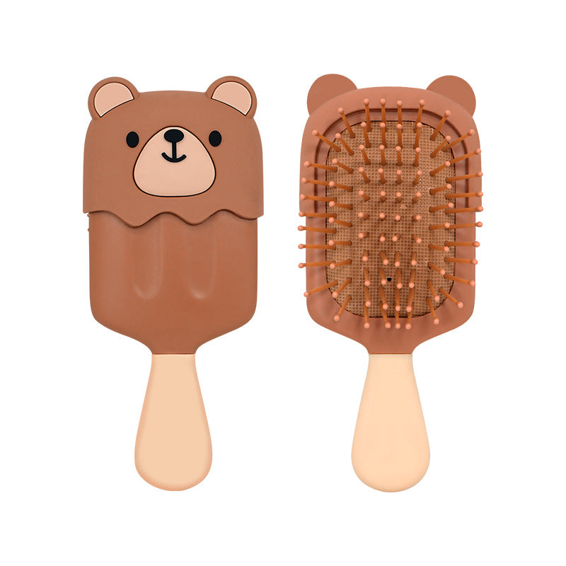 Portable Milk Bear Air Cushion Comb Cute Cartoon