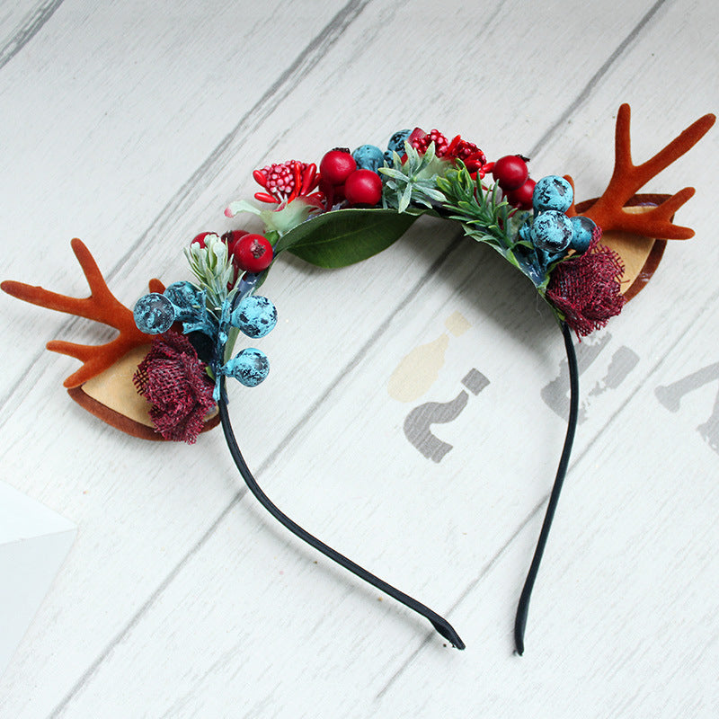 New Christmas Children's Headband Elk Headdress