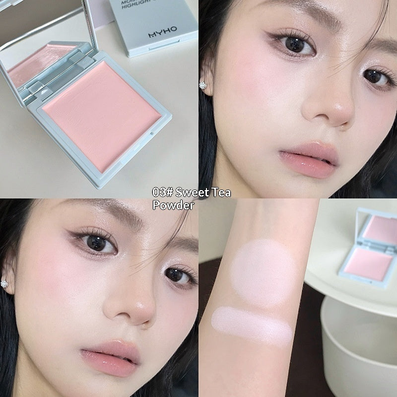 MYHO Natural Brightening Contour Blush Concealer All-in-One Multi-Use Highlighter Cream