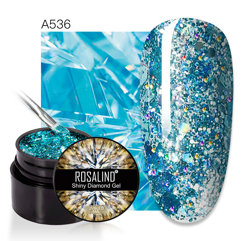 Rosalind New Flashing Diamond UV Nail Polish Sequins
