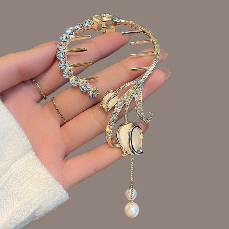 Women's Fashion Rhinestone Pearl Headwear
