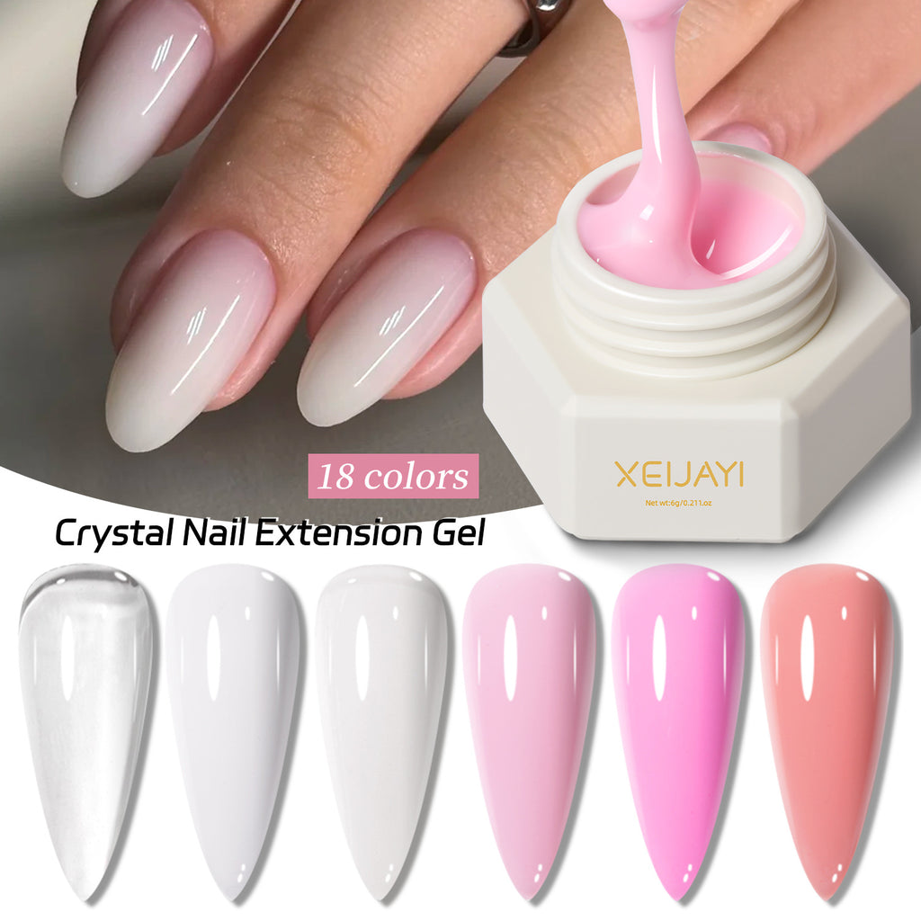 XEIJAYI New Canned Nail Extension Gel, Solid Sculpting
