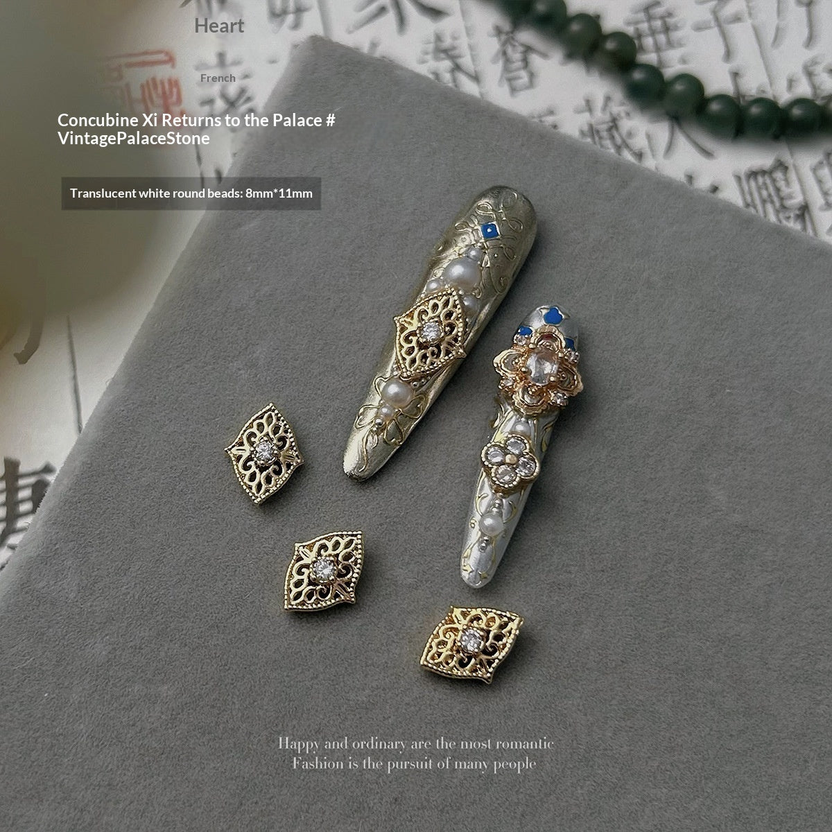 Wearable Nail Rhinestones For Manicure Decorations