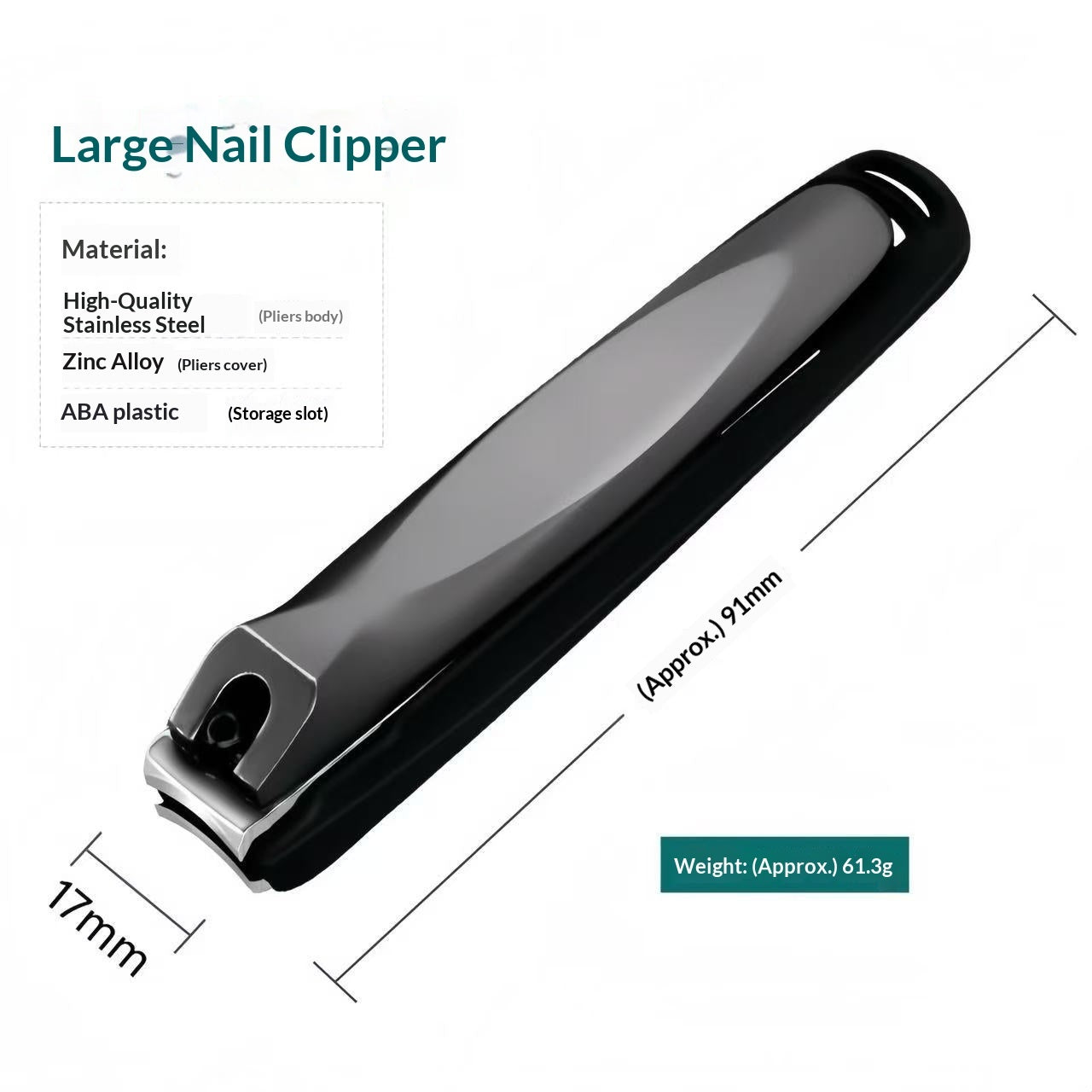 Home Portable Single Nail Clipper Set