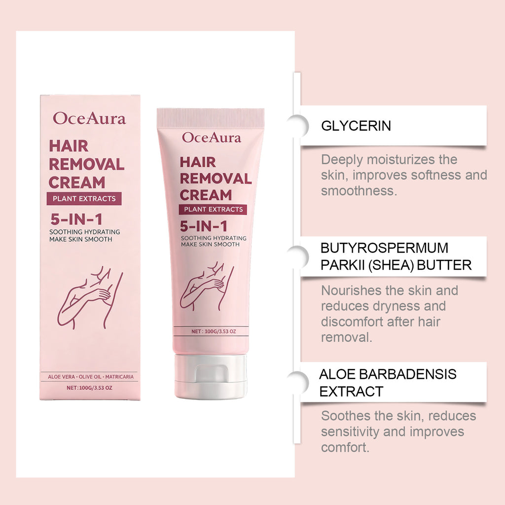 Moisturizing Body Hair Removal Cream