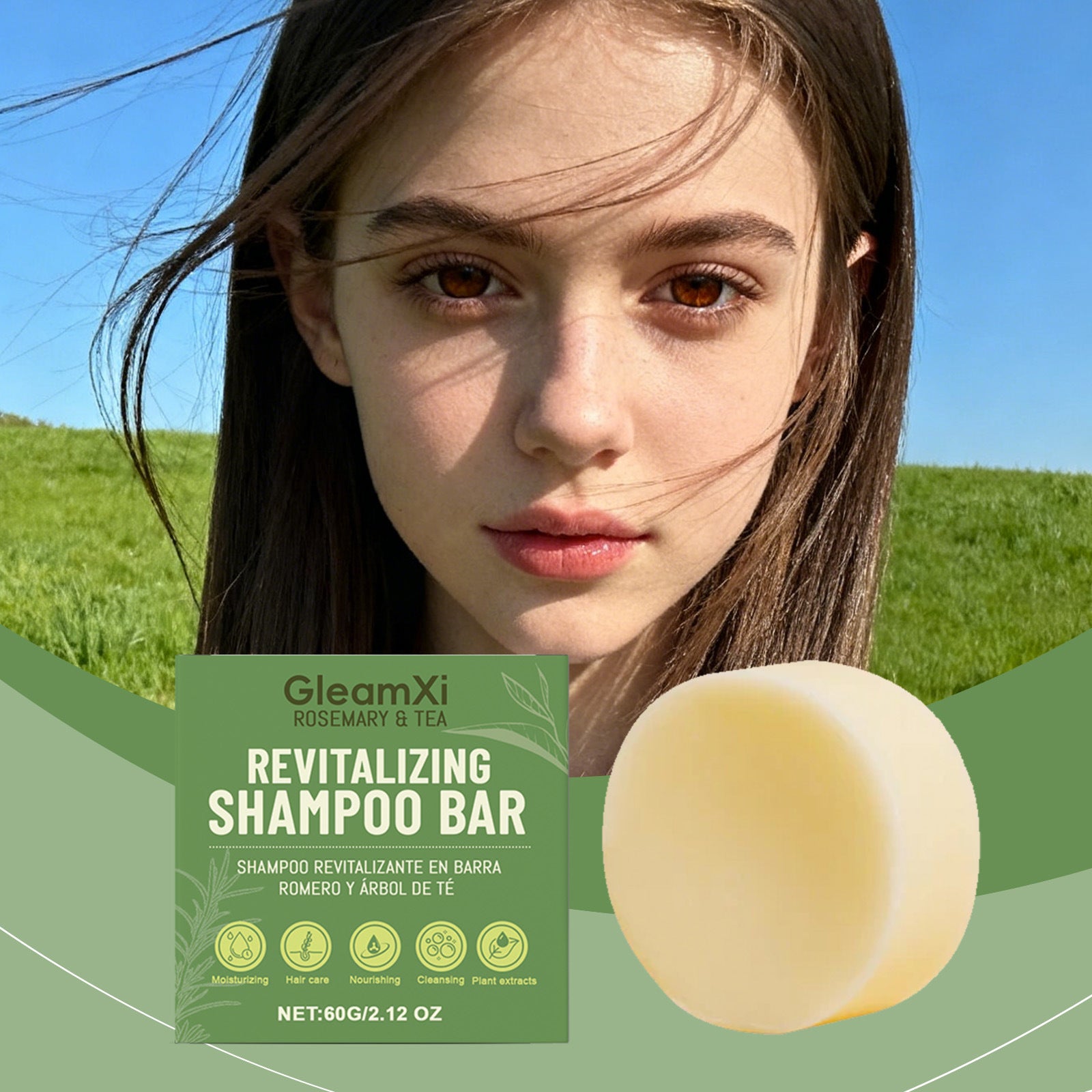 GleamXi Revitalizing Shampoo Bar