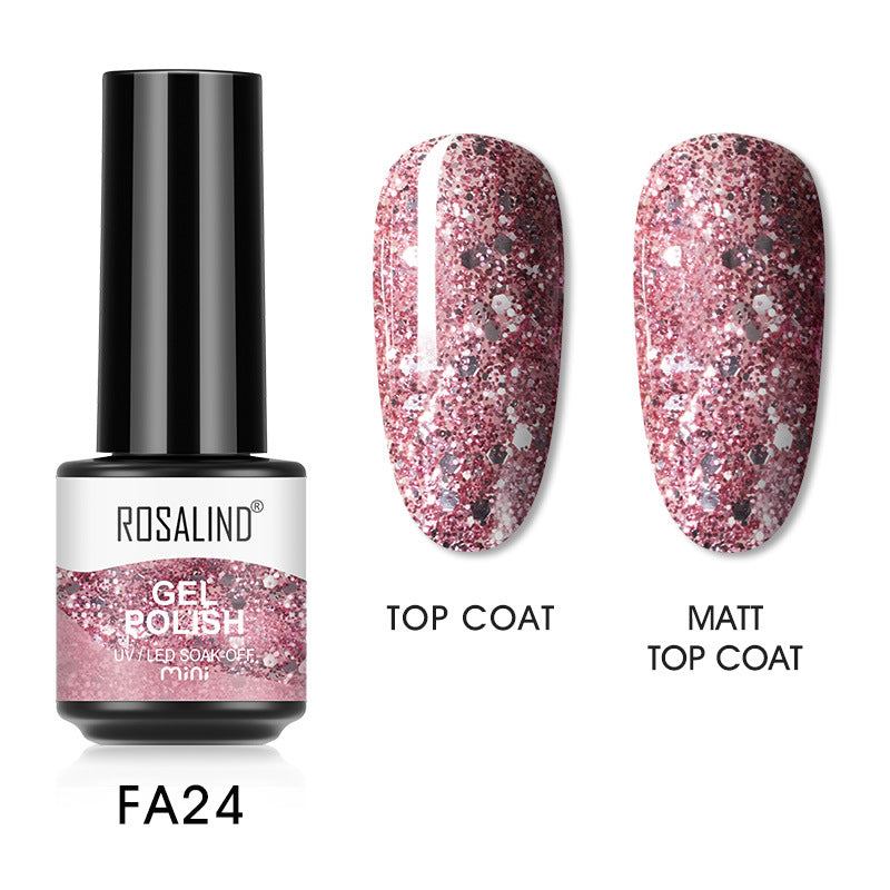 Rosalind Fashion Personality New Popular Color Nail Polish Glue