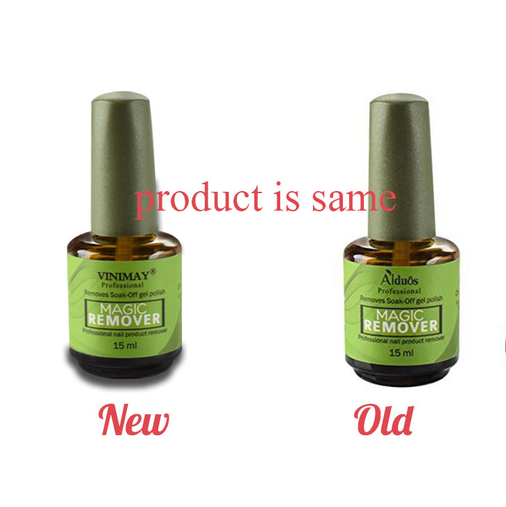 Alduos Nail Polish Burst Magic Nail Polish Remover  Fast Soak Off Sticky  Nail Gel Polish Degreaser Cleaner