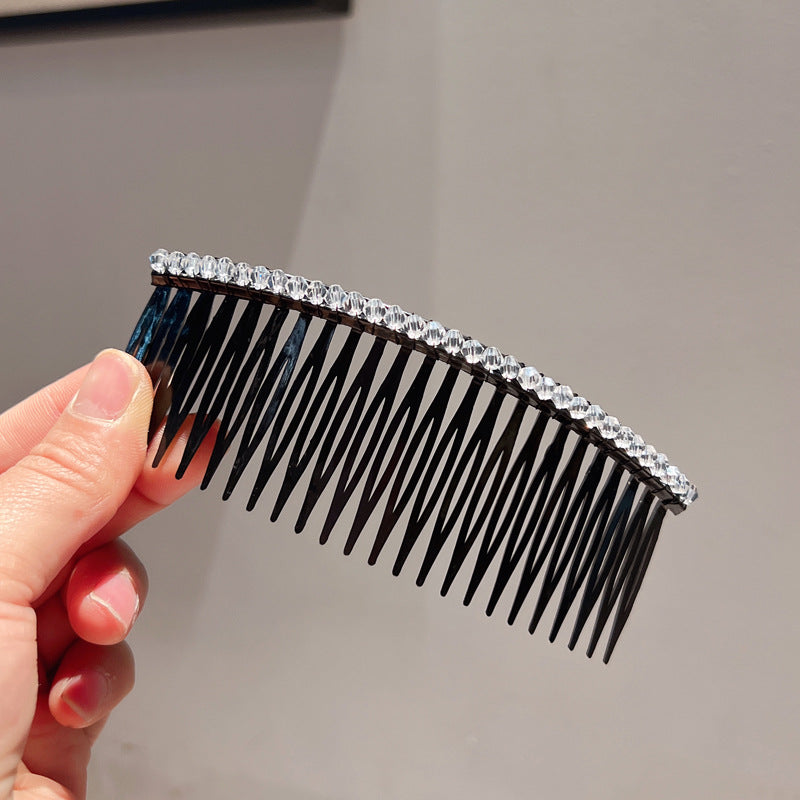 Women's Crystal Hair Comb Organizing Box