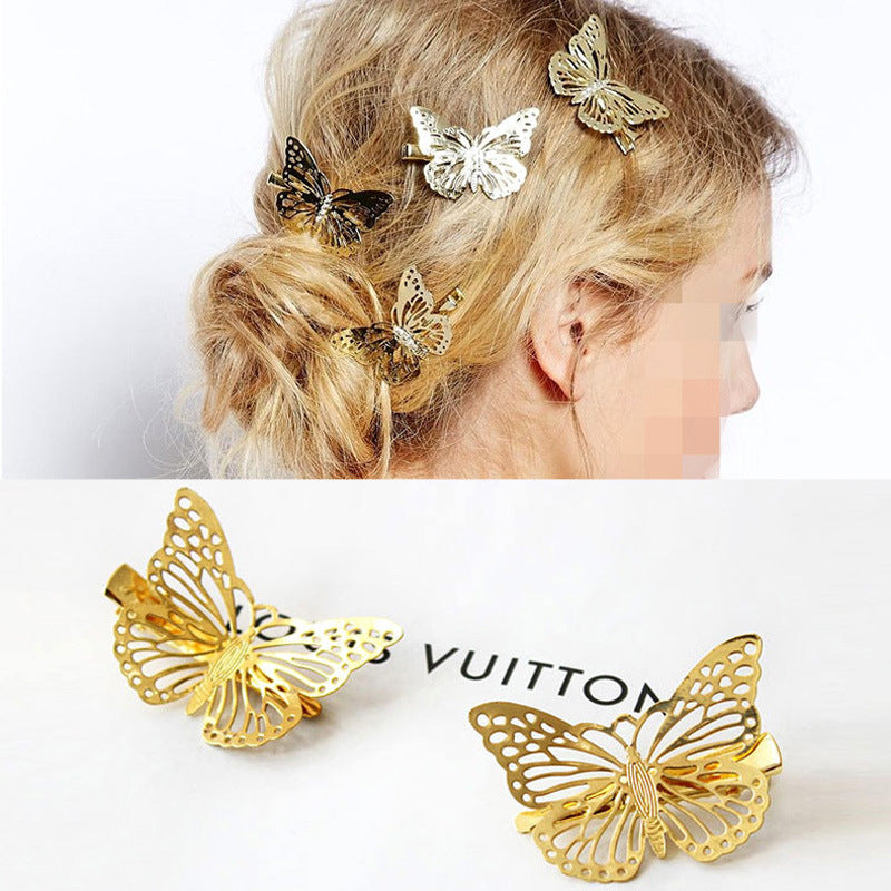 Butterfly hairpin side chuck