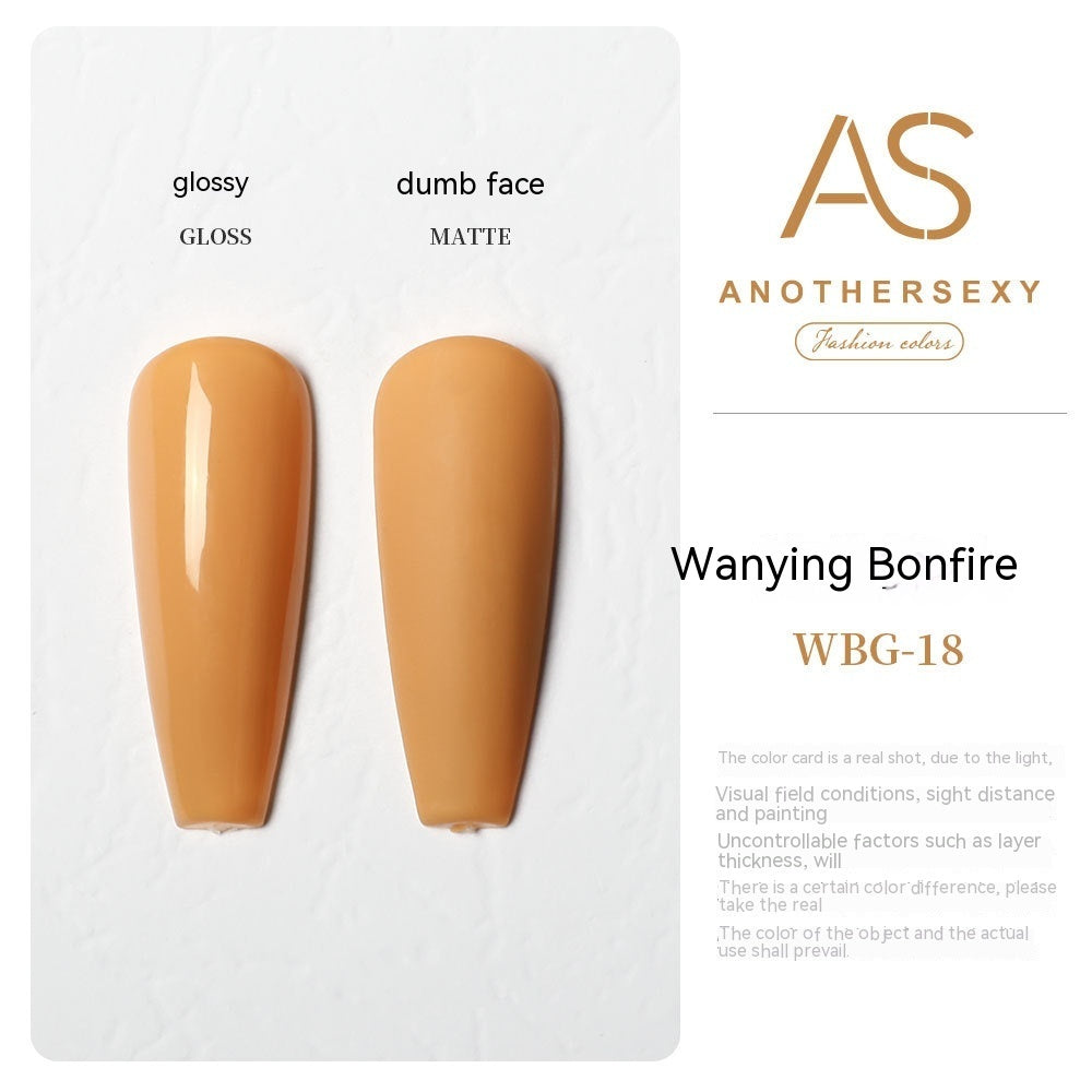 AS Yellow Nail Oil Gel New Whitening Nail Shop Special Set