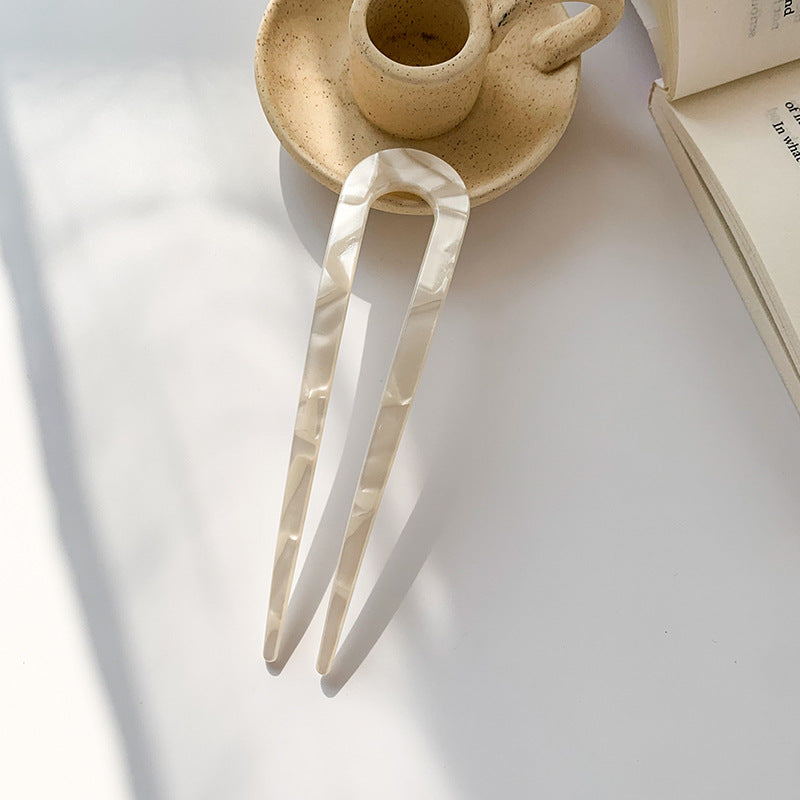 Fashion Personality Acetate Hairpin Simple Hairpin